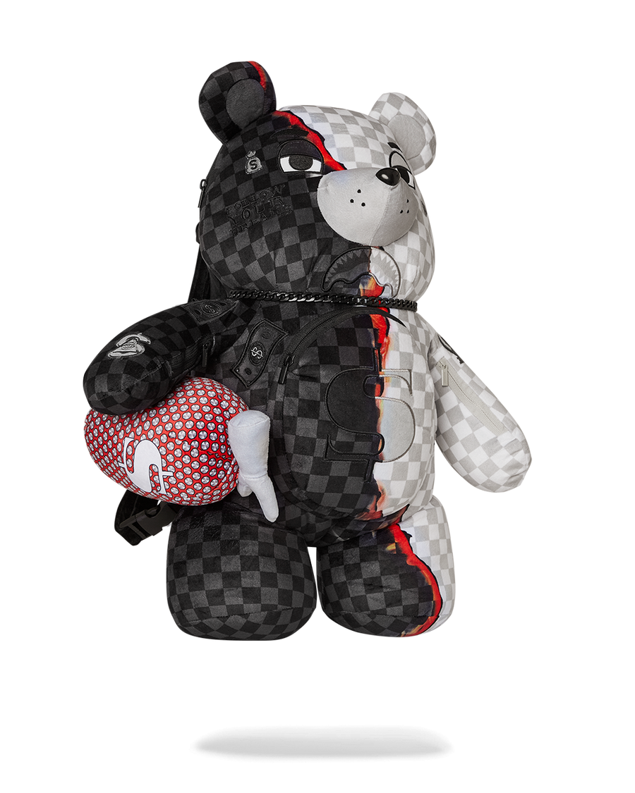 RING OF FIRE MONEYBEAR TEDDYBEAR BACKPACK