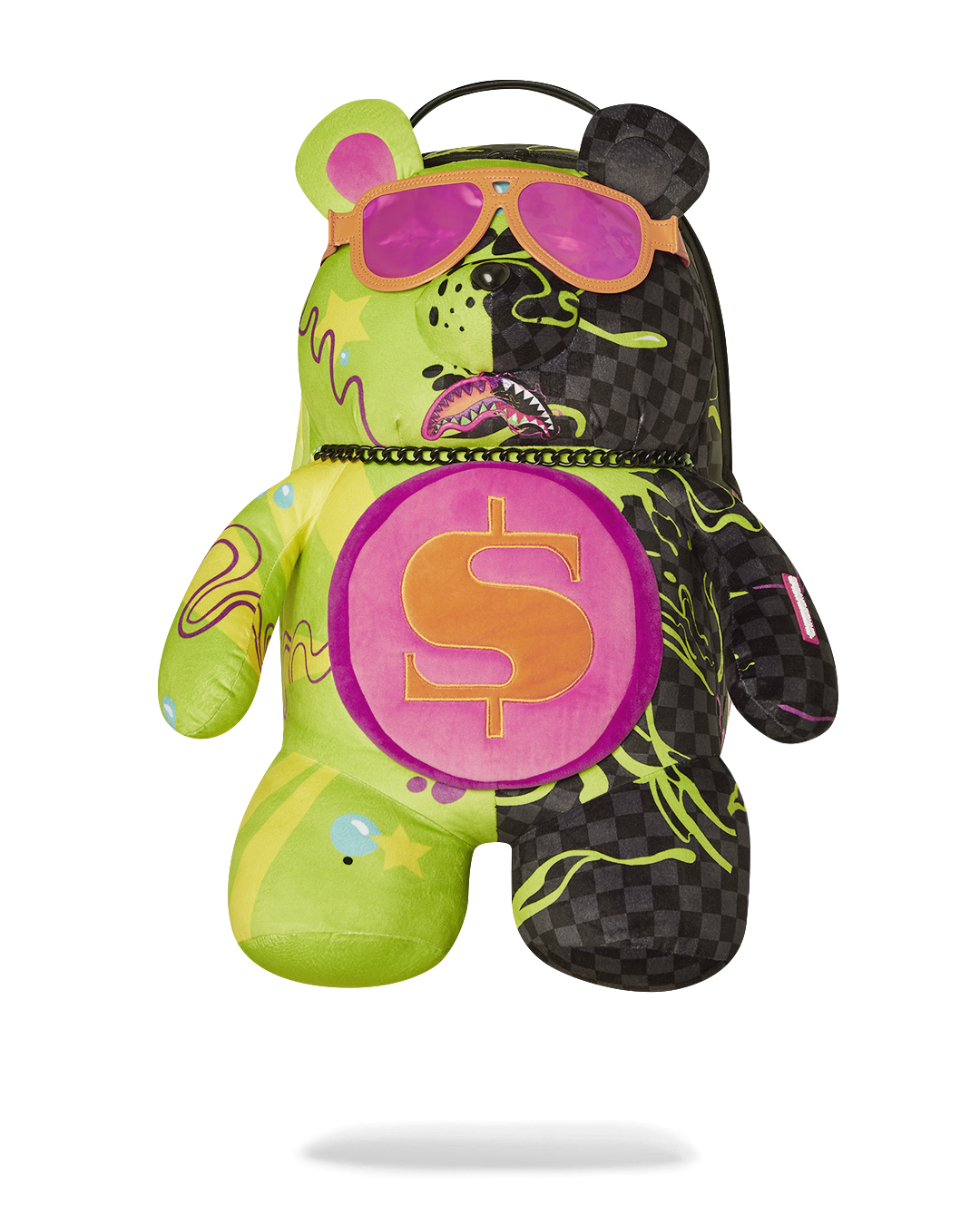 SLIME DIME MONEYBEAR TEDDYBEAR ON BACKPACK