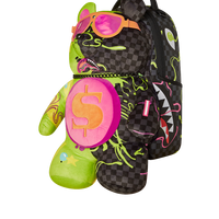 SLIME DIME MONEYBEAR TEDDYBEAR ON BACKPACK