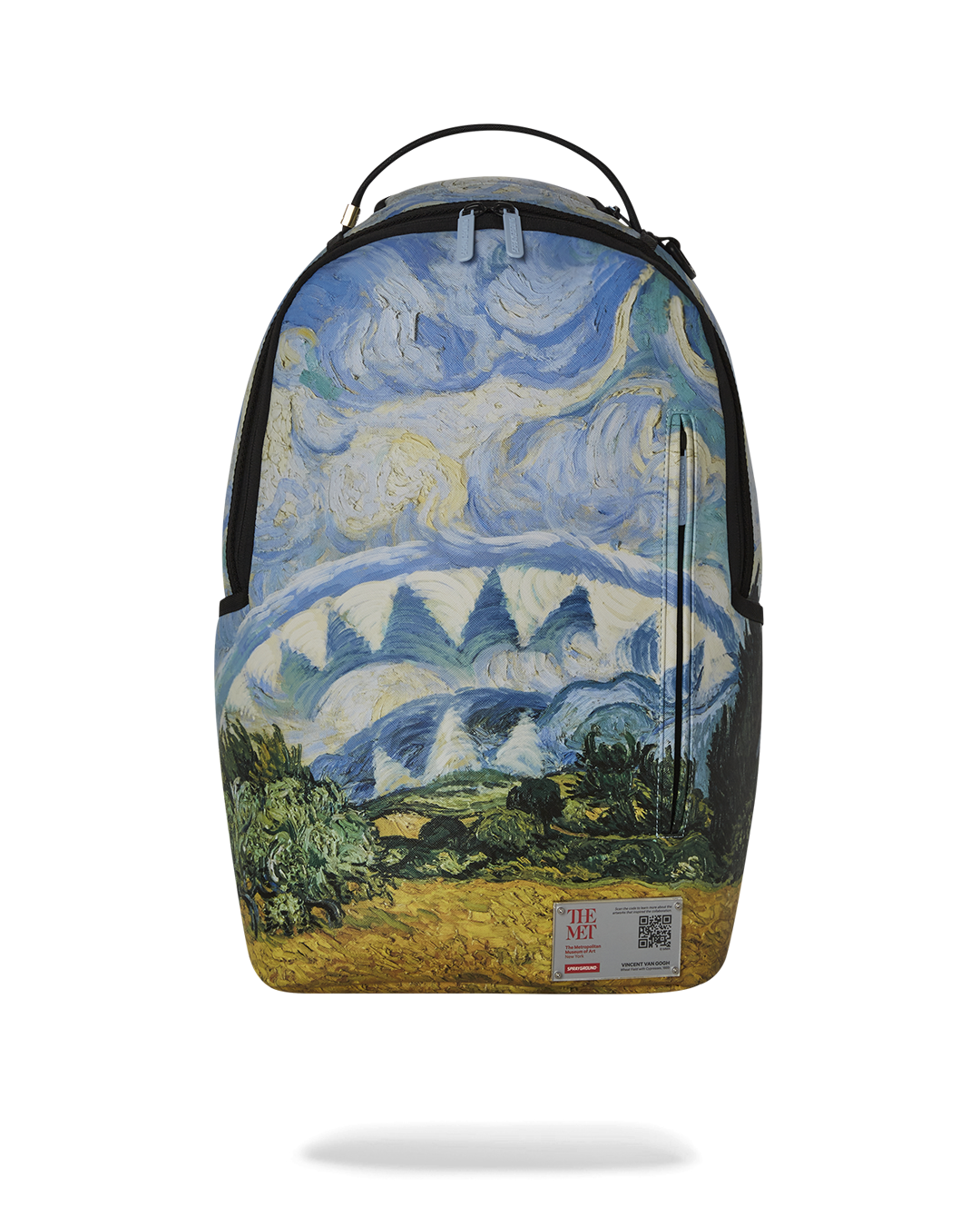 THE MET VAN GOGH WHEAT FIELD WITH CYPRESSES BACKPACK