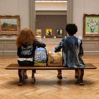 THE MET VAN GOGH WHEAT FIELD WITH CYPRESSES BACKPACK