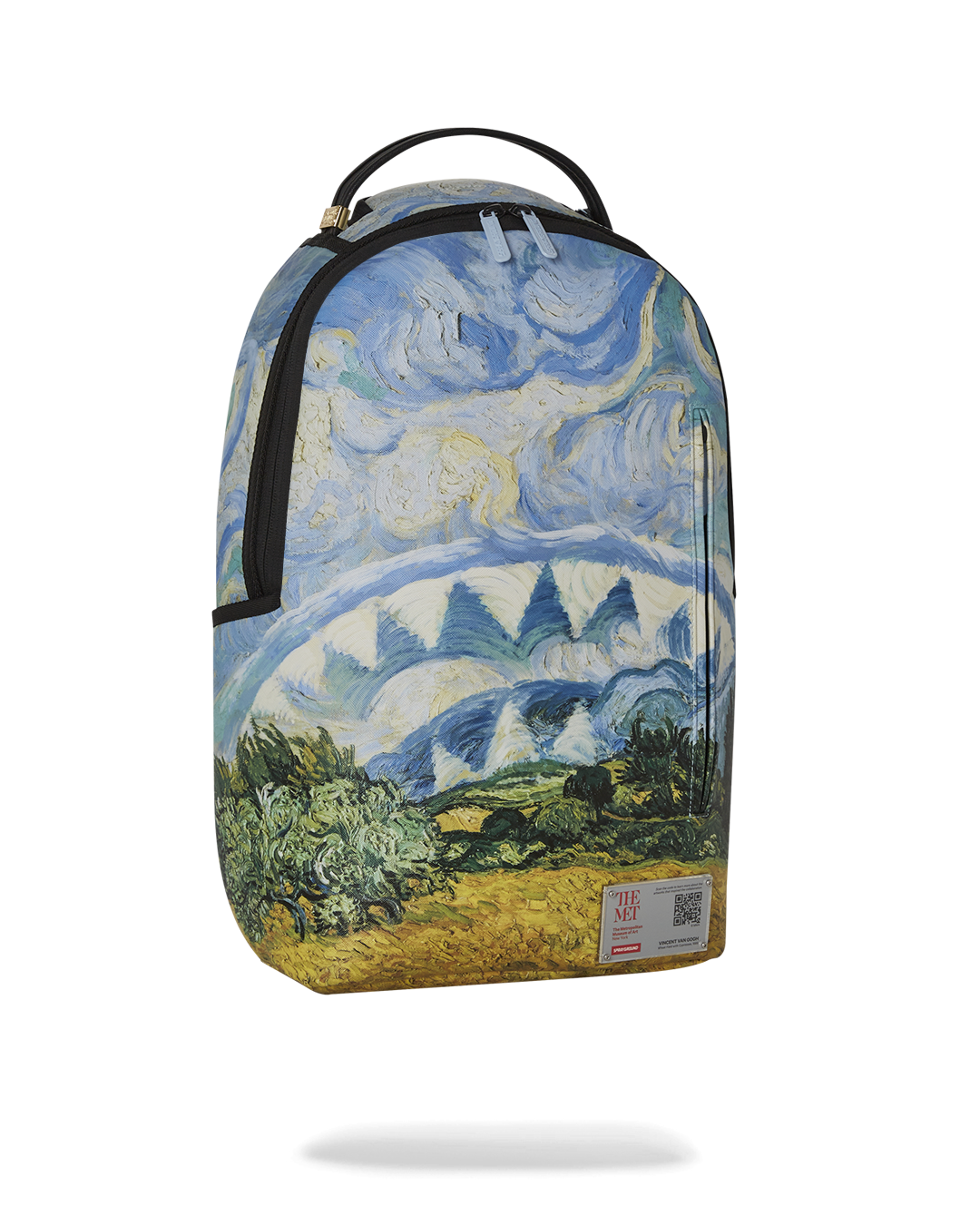 THE MET VAN GOGH WHEAT FIELD WITH CYPRESSES BACKPACK