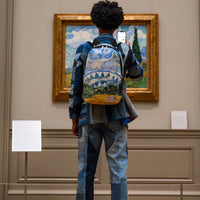 THE MET VAN GOGH WHEAT FIELD WITH CYPRESSES BACKPACK