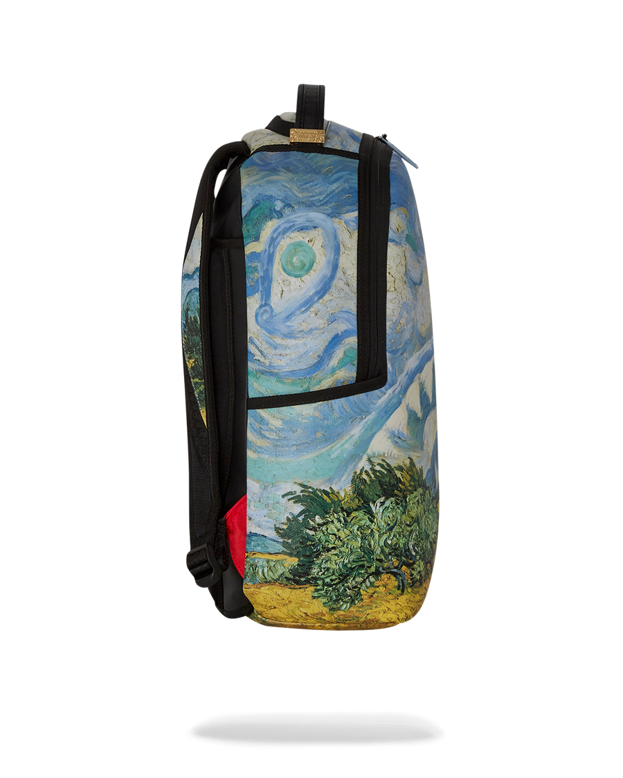 THE MET VAN GOGH WHEAT FIELD WITH CYPRESSES BACKPACK