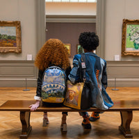 THE MET VAN GOGH WHEAT FIELD WITH CYPRESSES BACKPACK