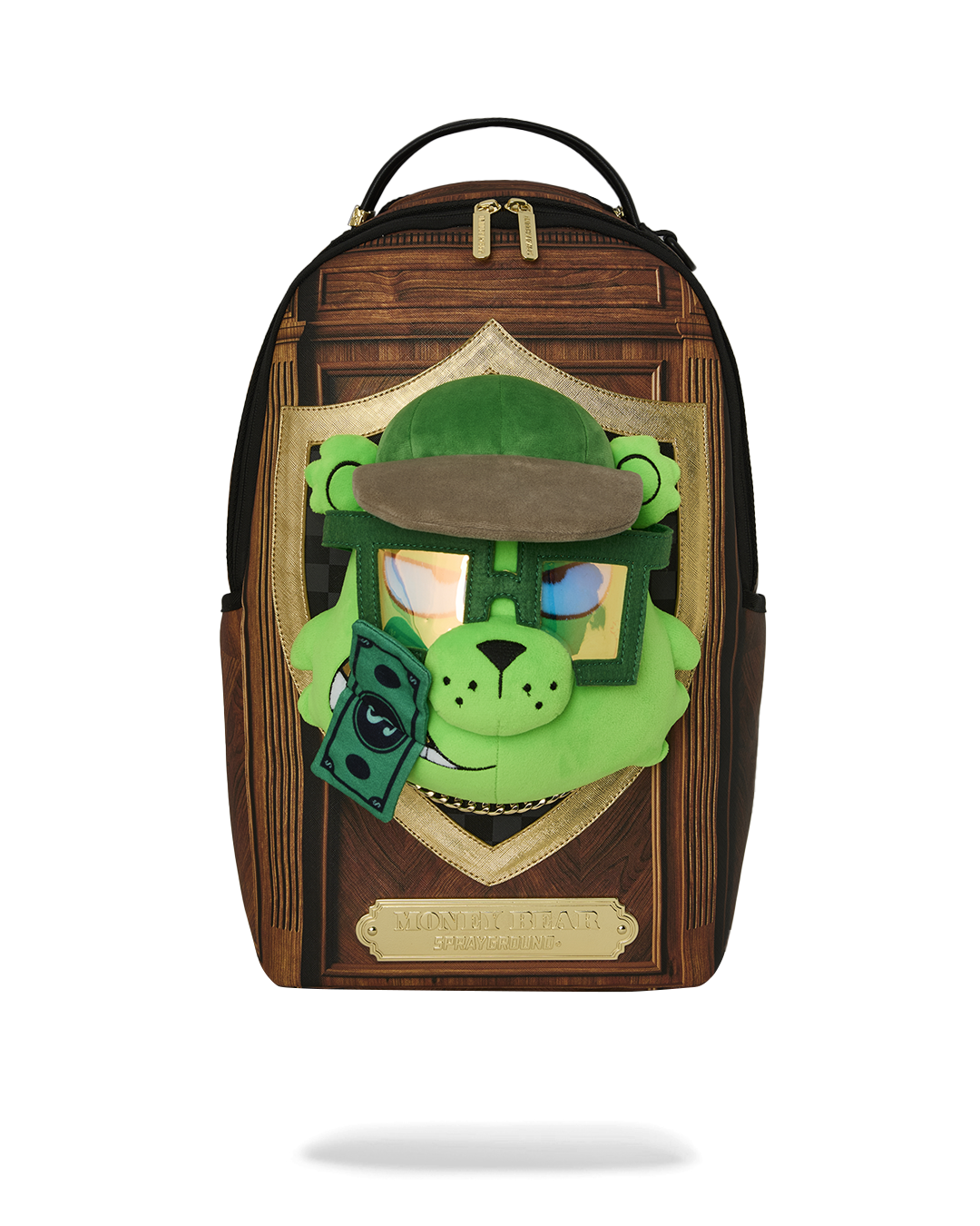 SPRAYGROUND® BACKPACK MOUNTED MONEYBEAR HEAD BACKPACK