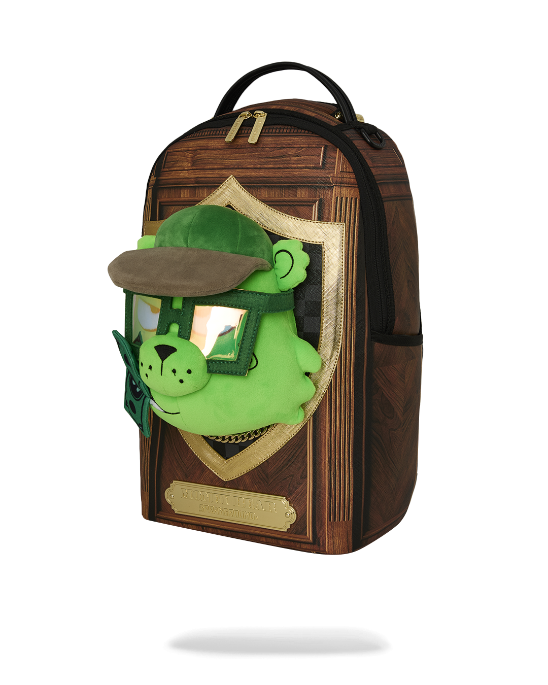 SPRAYGROUND® BACKPACK MOUNTED MONEYBEAR HEAD BACKPACK