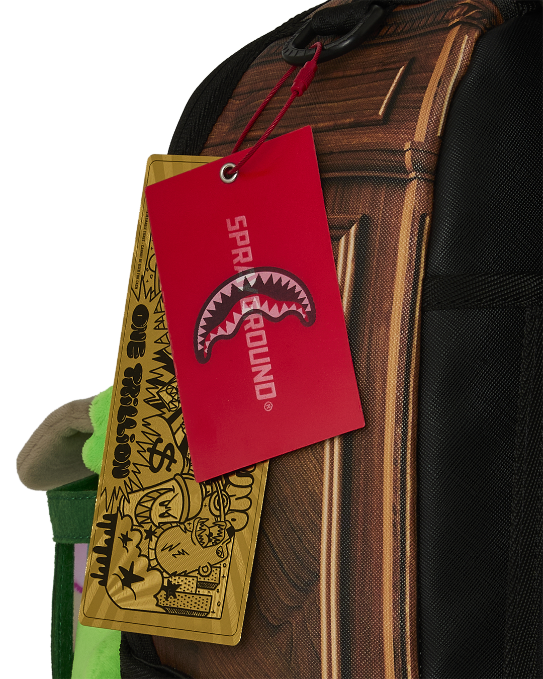 SPRAYGROUND® BACKPACK MOUNTED MONEYBEAR HEAD BACKPACK