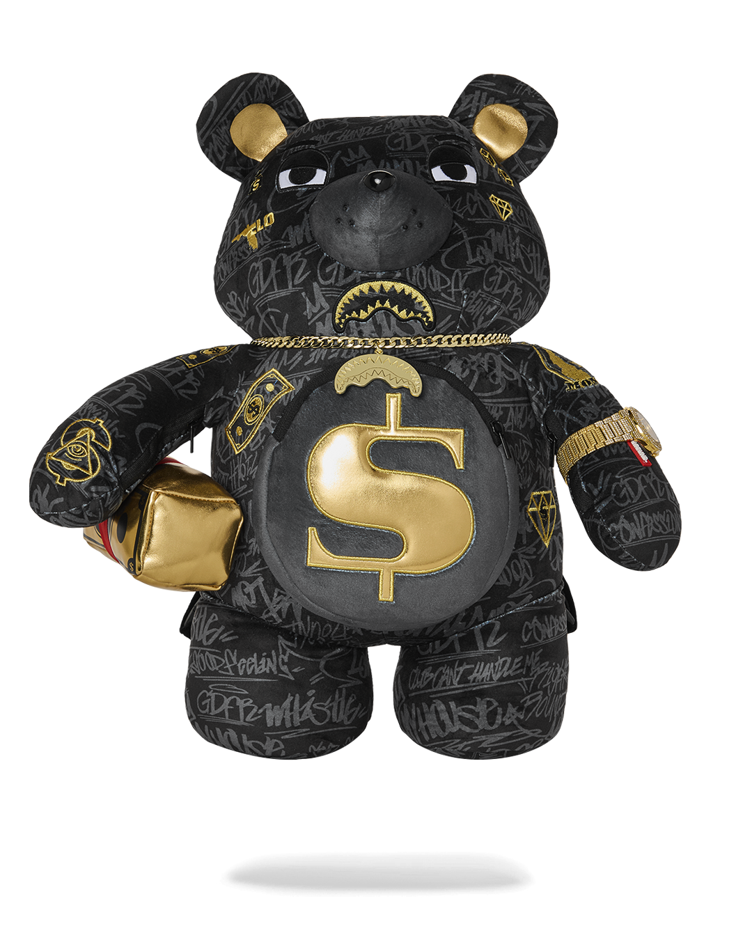 SPRAYGROUND® BACKPACK FLO RIDA THE HIT MAKER MONEYBEAR TEDDYBEAR BACKPACK