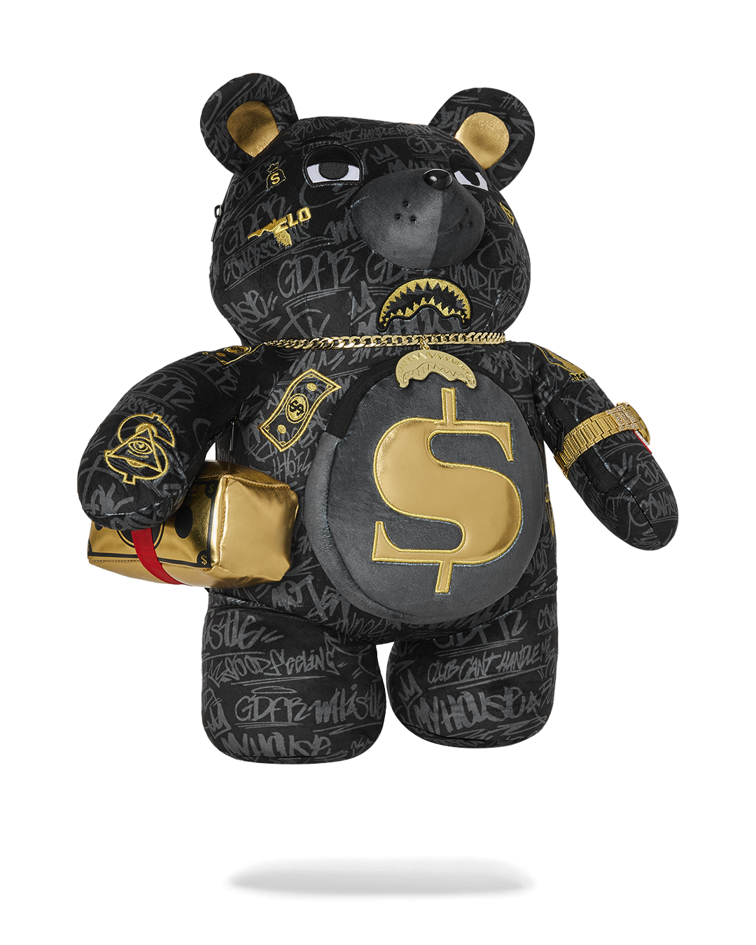 SPRAYGROUND® BACKPACK FLO RIDA THE HIT MAKER MONEYBEAR TEDDYBEAR BACKPACK