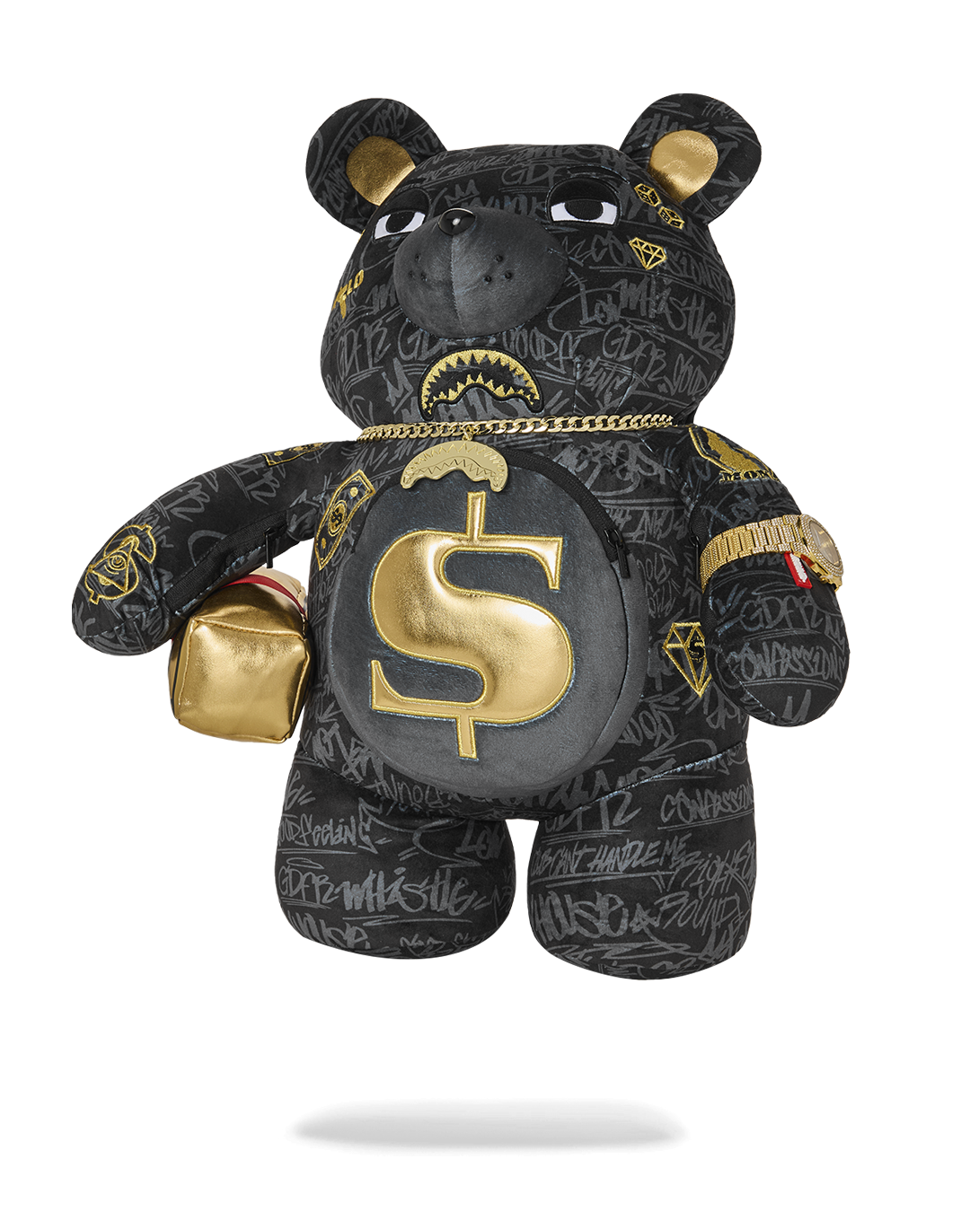 SPRAYGROUND® BACKPACK FLO RIDA THE HIT MAKER MONEYBEAR TEDDYBEAR BACKPACK