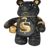 SPRAYGROUND® BACKPACK FLO RIDA THE HIT MAKER MONEYBEAR TEDDYBEAR BACKPACK