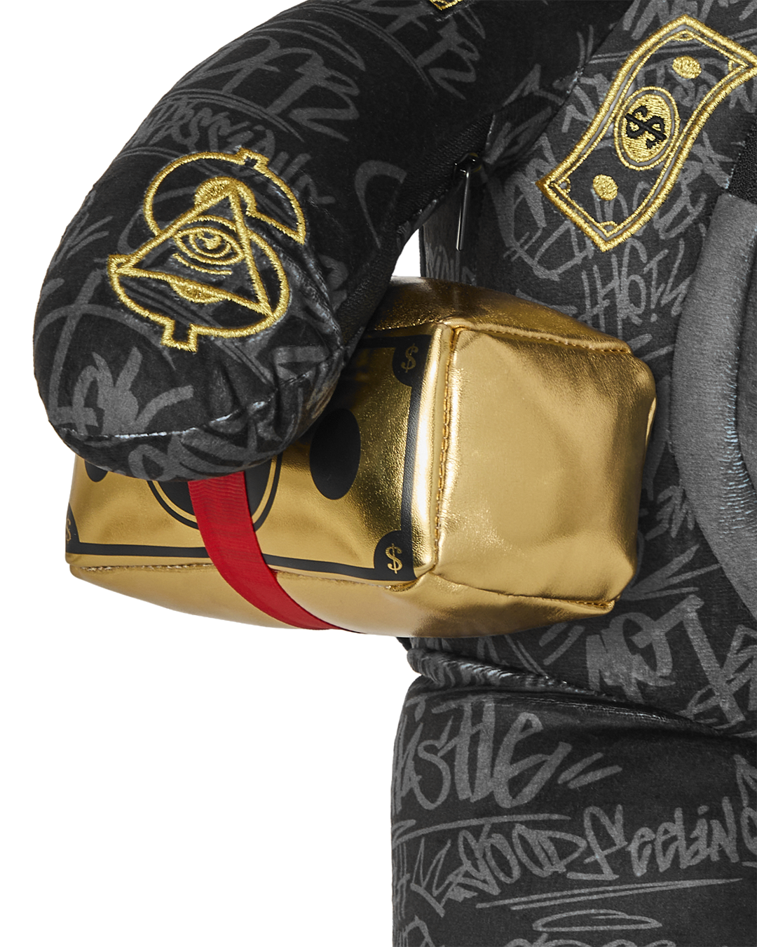 SPRAYGROUND® BACKPACK FLO RIDA THE HIT MAKER MONEYBEAR TEDDYBEAR BACKPACK