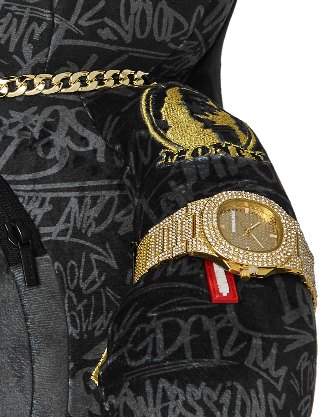 SPRAYGROUND® BACKPACK FLO RIDA THE HIT MAKER MONEYBEAR TEDDYBEAR BACKPACK