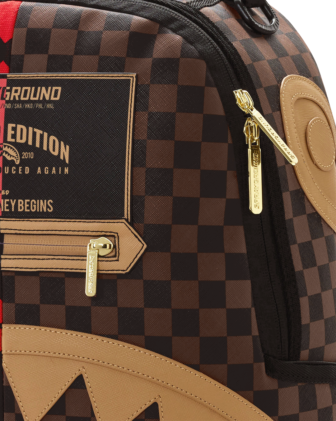 SPRAYGROUND® BACKPACK REVERSE HALF SPLIT BACKPACK