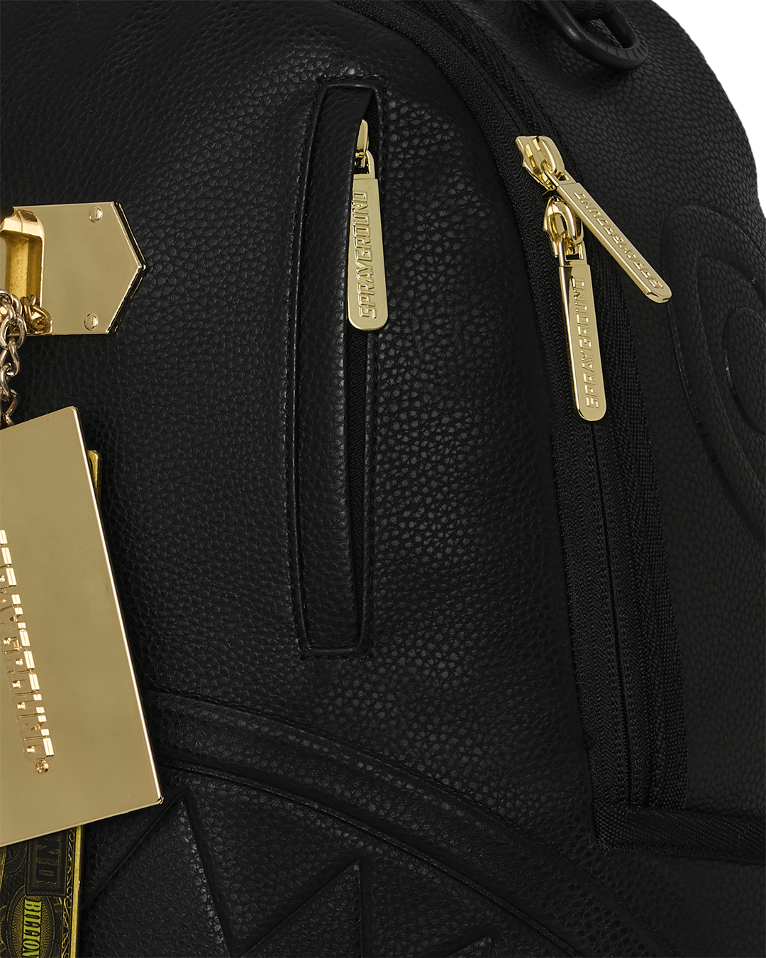 SPRAYGROUND® BACKPACK GOLDEN RESERVE METAL MONEY LOCKED HANDTAG BACKPACK
