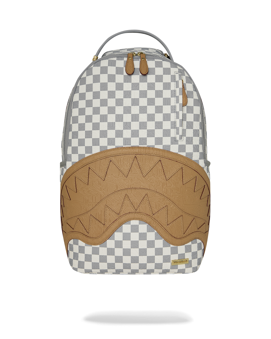 SPRAYGROUND® BACKPACK EMBOSSED CREAM CHECK BACKPACK