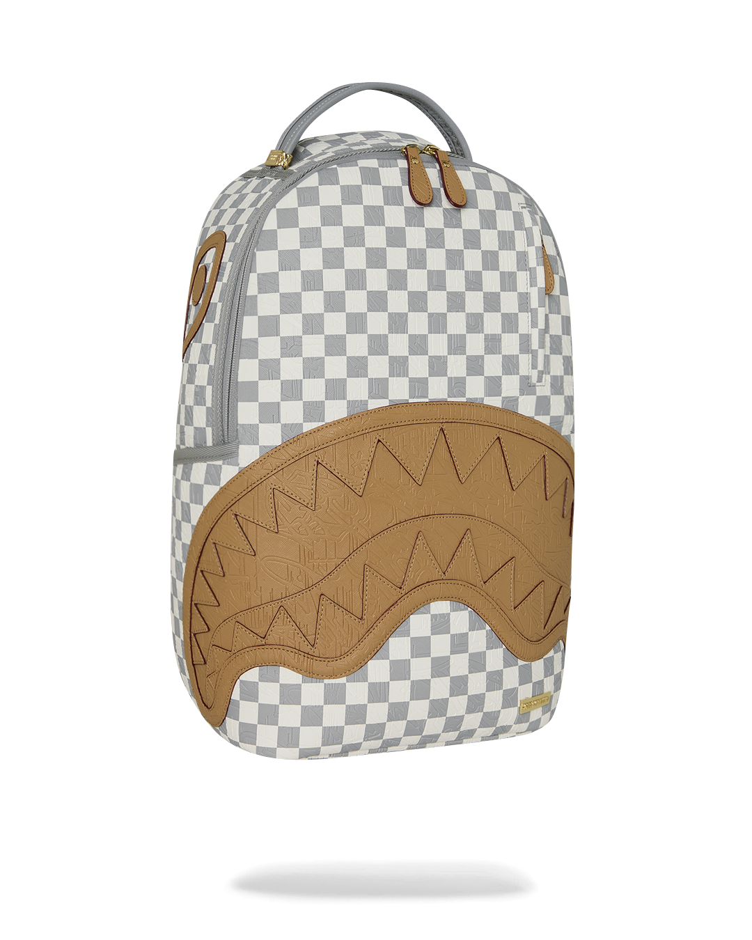 SPRAYGROUND® BACKPACK EMBOSSED CREAM CHECK BACKPACK