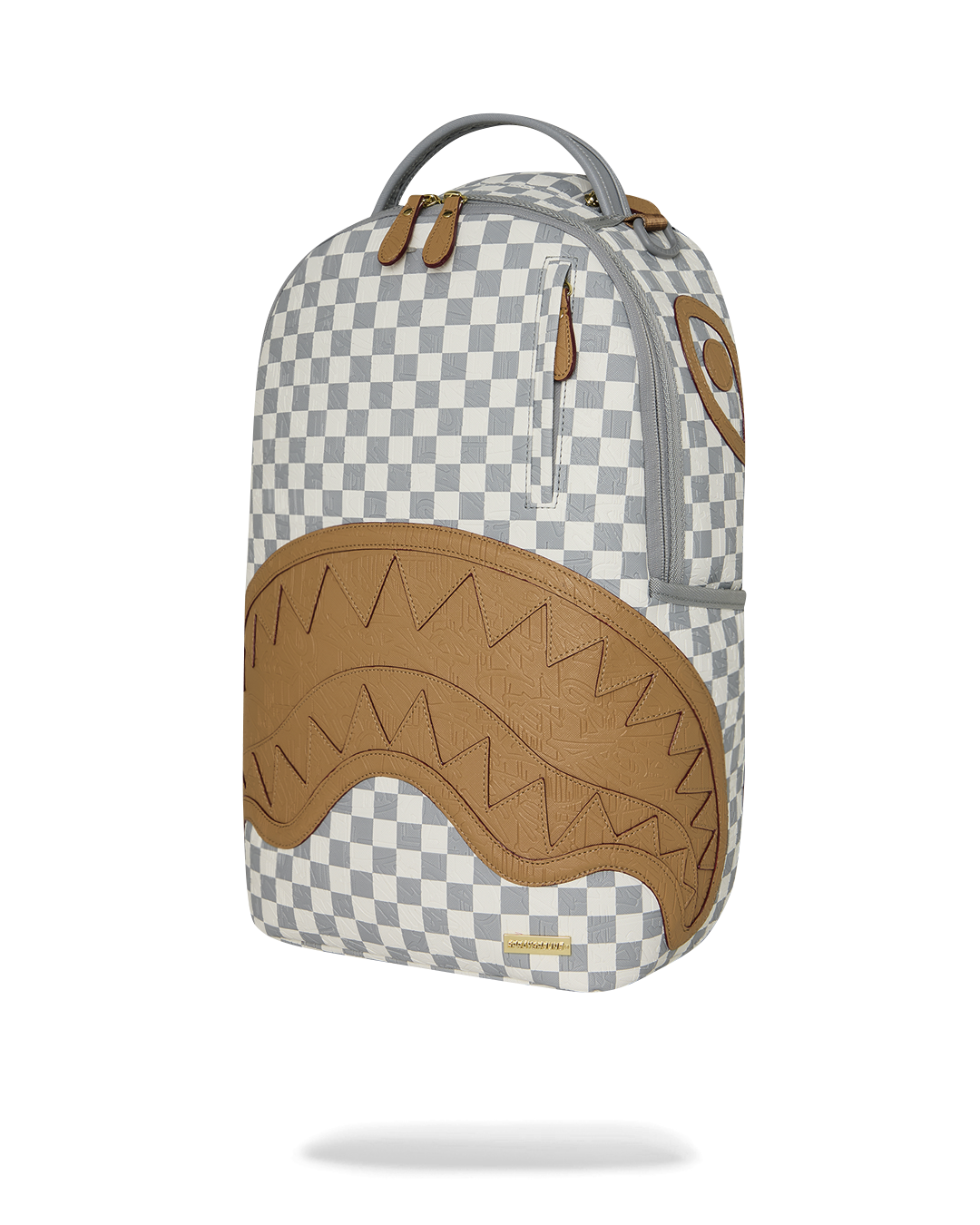 SPRAYGROUND® BACKPACK EMBOSSED CREAM CHECK BACKPACK