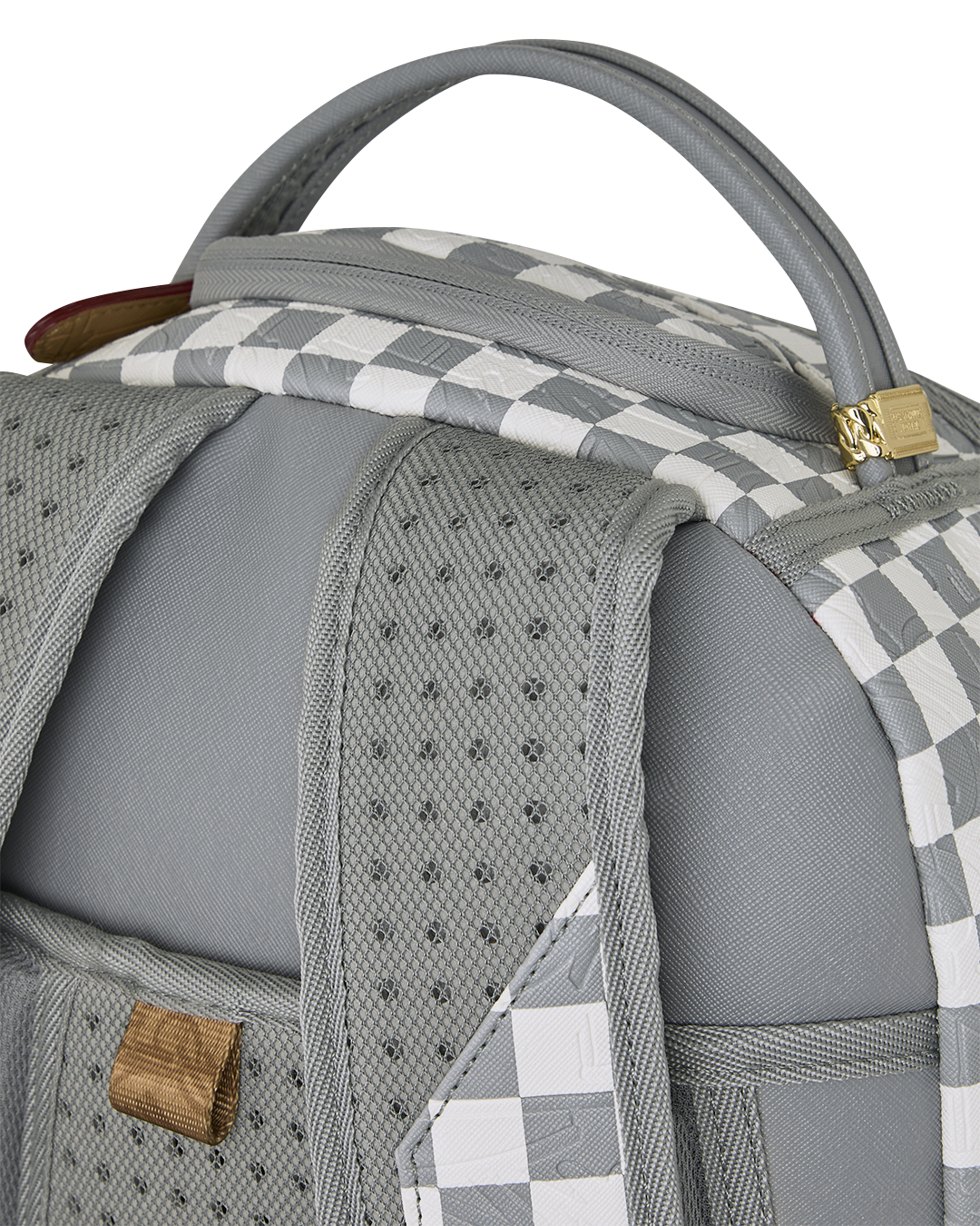 SPRAYGROUND® BACKPACK EMBOSSED CREAM CHECK BACKPACK
