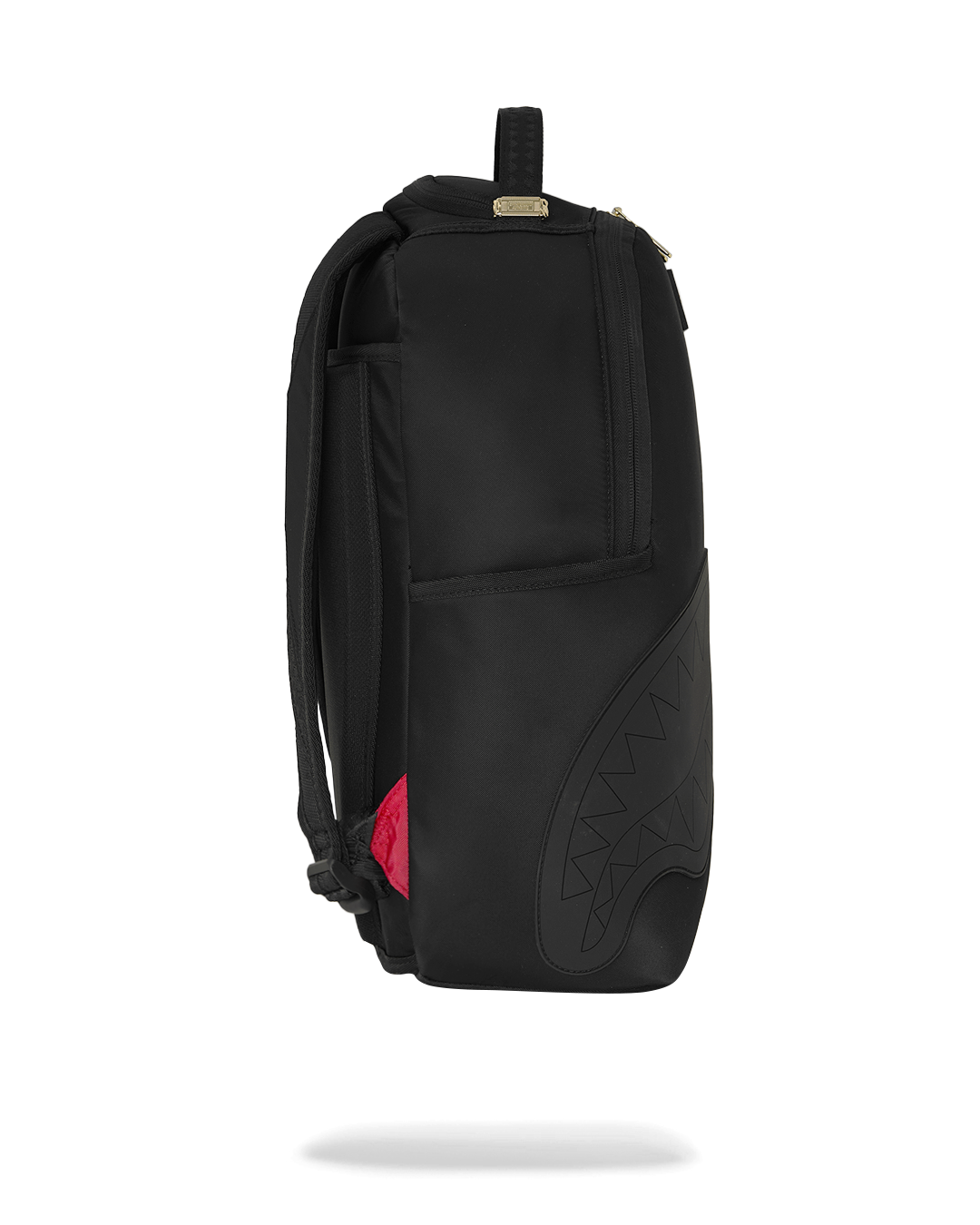 SPRAYGROUND® BACKPACK SHARK CENTRAL GOLD LETTERING BACKPACK
