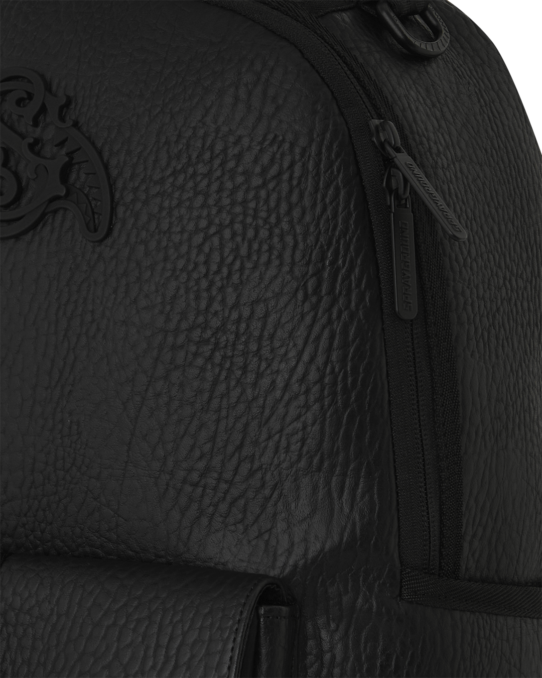SPRAYGROUND® BACKPACK SLEEK BLACK EMBLEM BACKPACK