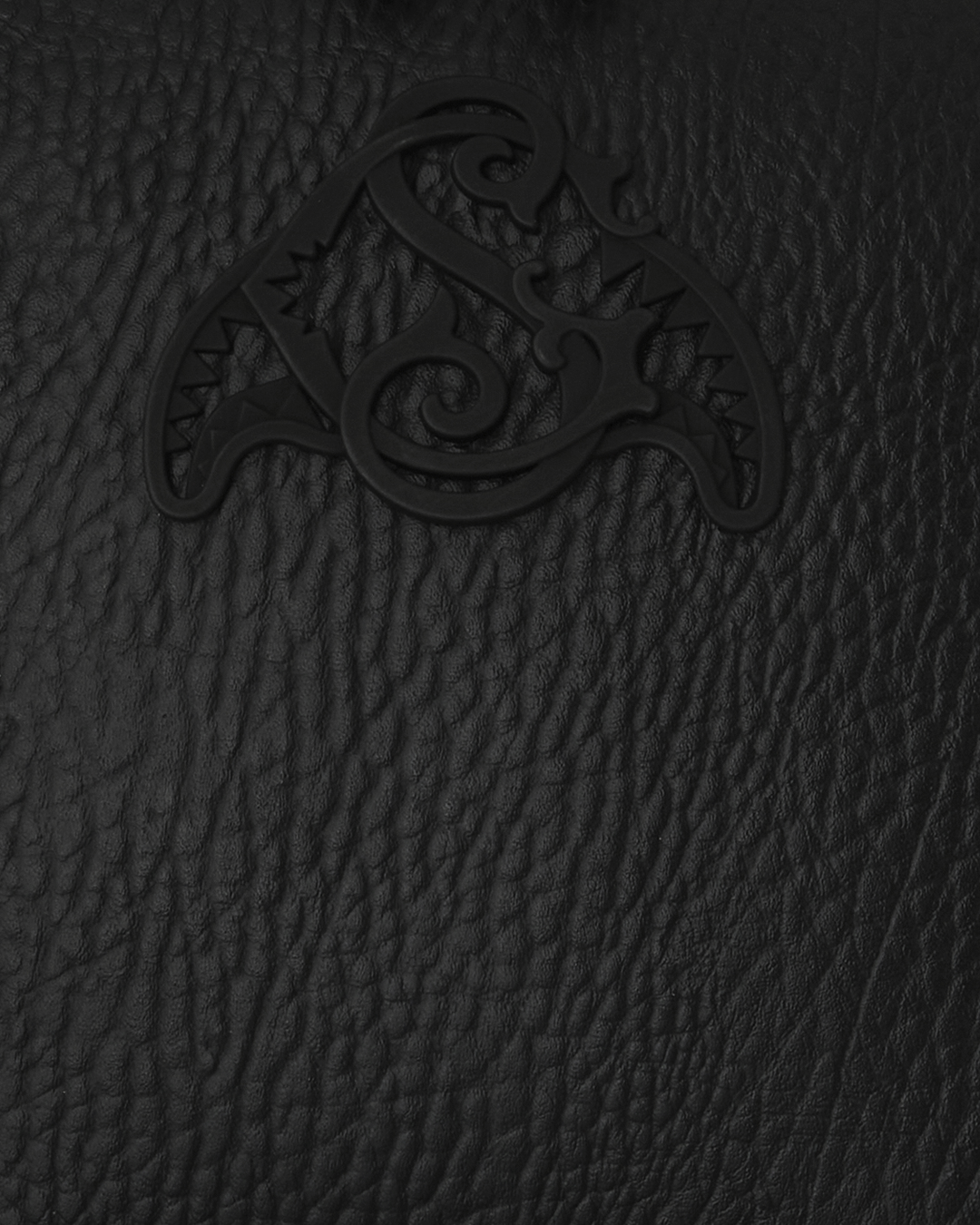 SPRAYGROUND® BACKPACK SLEEK BLACK EMBLEM BACKPACK