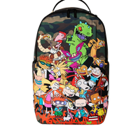 SPRAYGROUND® BACKPACK 90S NICK CAMO WITH GRAFFITI BACKPACK