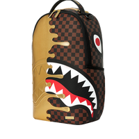 SPRAYGROUNDÂ® BACKPACK SHARKS IN PARIS GOLD DRIP BACKPACK