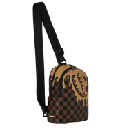 SPRAYGROUND® SLING DESIGNER DRIP EFFECT BACKPACK SLING