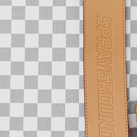 SPRAYGROUND® BACKPACK EMBOSSED CREAM CHECK MONTE CARLO