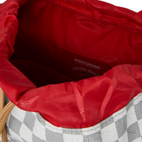 SPRAYGROUND® BACKPACK EMBOSSED CREAM CHECK MONTE CARLO