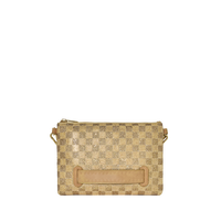 SPRAYGROUND® POUCHETTE 2 TONE GOLD TRINITY CROSSOVER CLUTCH