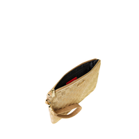 SPRAYGROUND® POUCHETTE 2 TONE GOLD TRINITY CROSSOVER CLUTCH