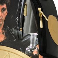 SPRAYGROUND® BACKPACK SCARFACE GOLD EMBOSSED BACKPACK