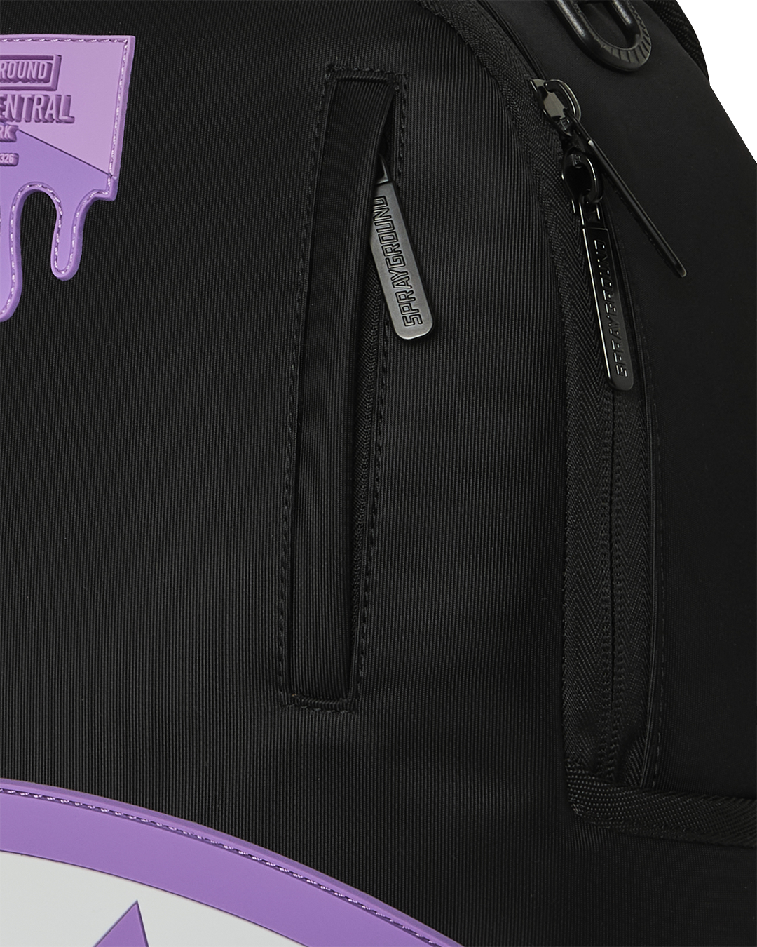 SPRAYGROUND® BACKPACK SHARK CENTRAL LIGHT PURPLE BACKPACK