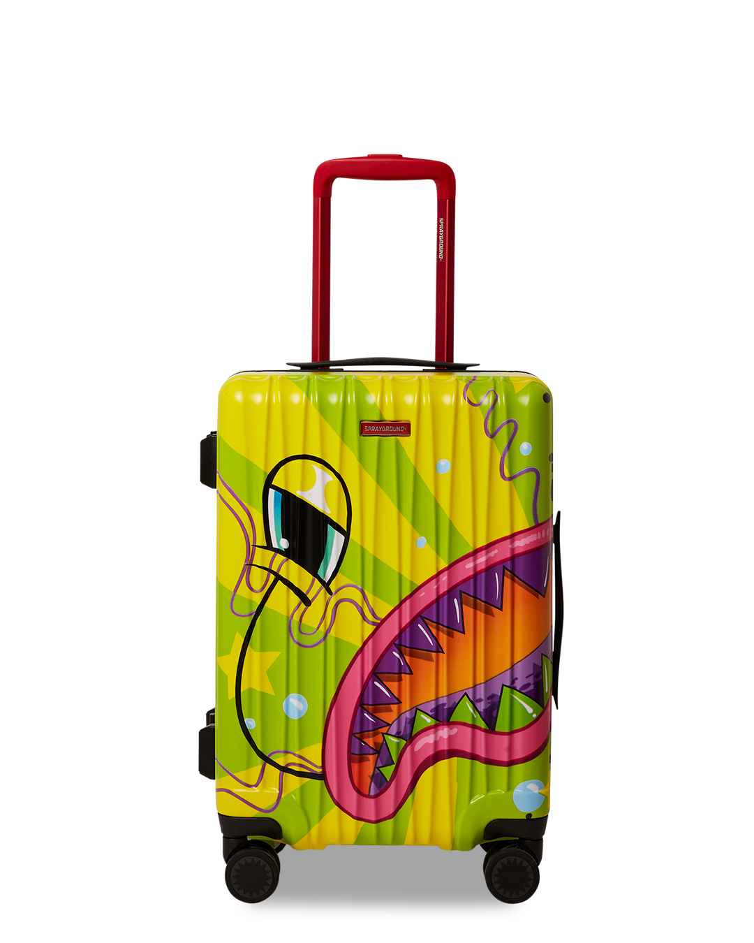 SLIME DIME SHARKNAUTICS HARDSHELL CARRY-ON LUGGAGE