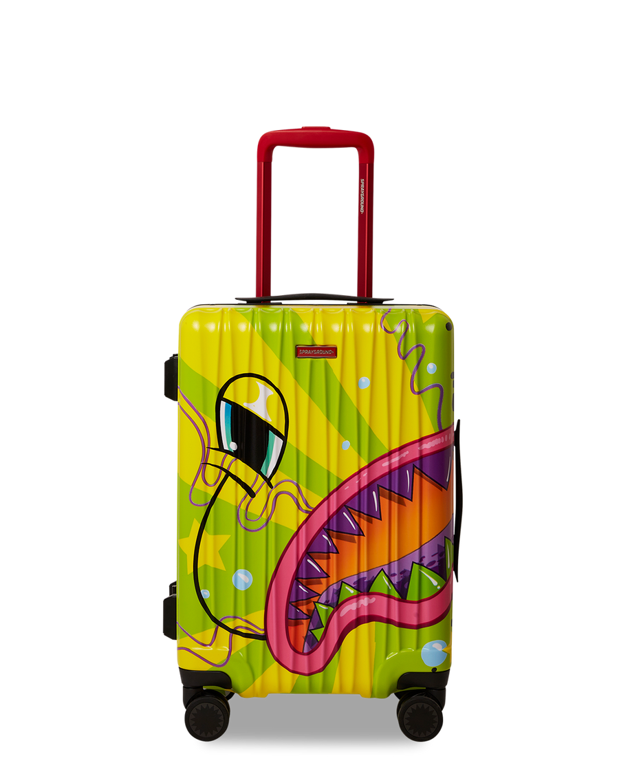 SLIME DIME SHARKNAUTICS HARDSHELL CARRY-ON LUGGAGE