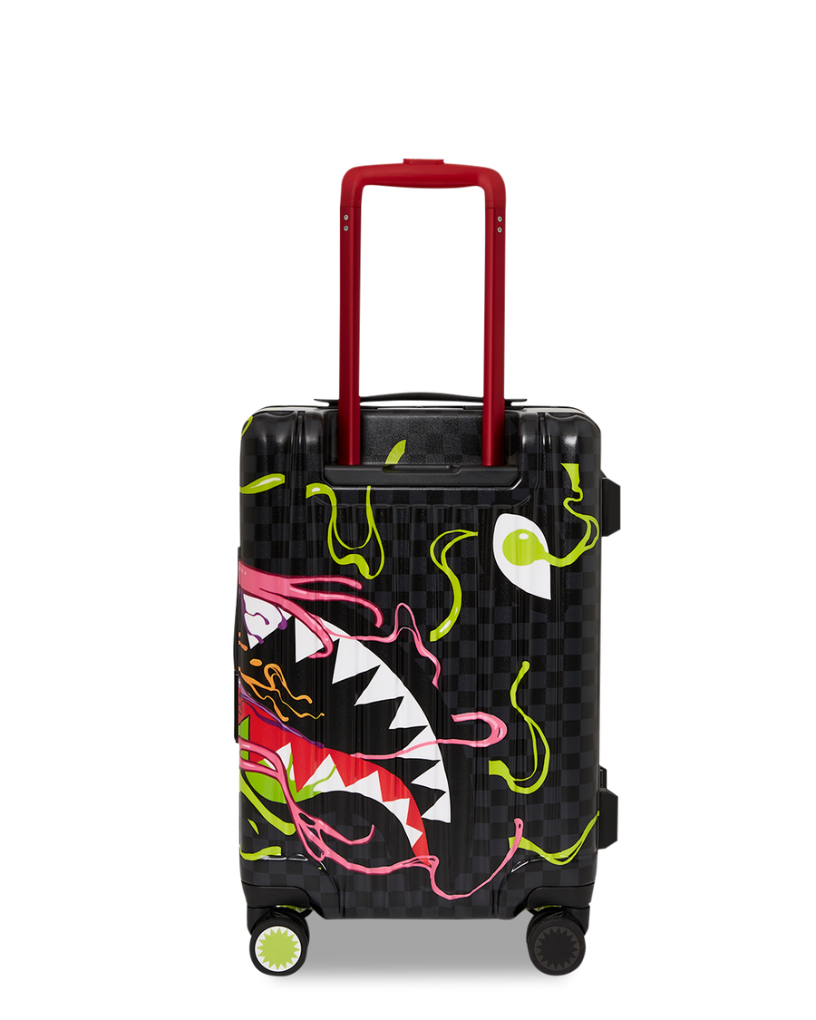 SLIME DIME SHARKNAUTICS HARDSHELL CARRY-ON LUGGAGE