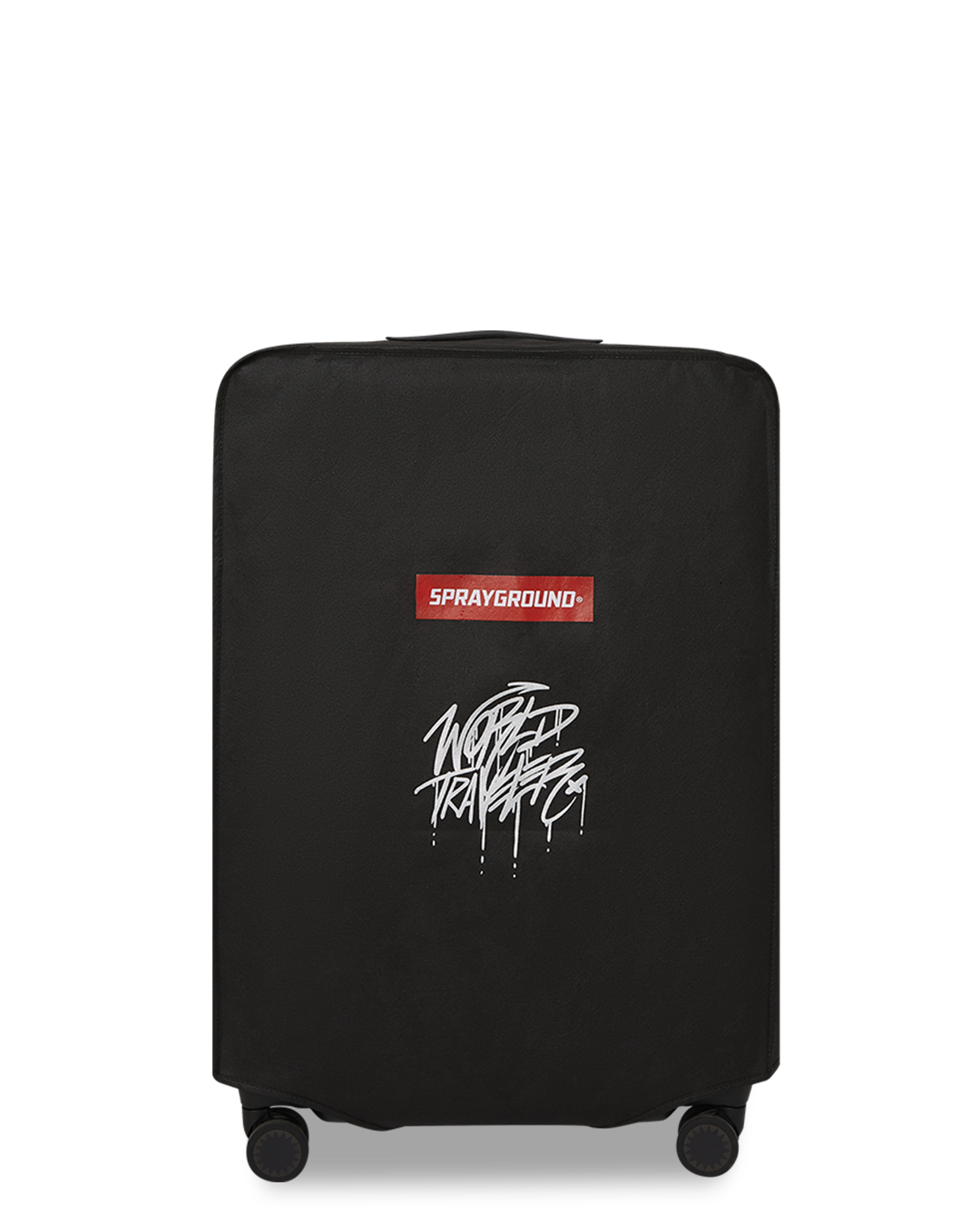 DOSE OF CHECK GUNMETAL TRIM SHARKNAUTICS HARDSHELL FULL-SIZE LUGGAGE