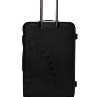 DOSE OF CHECK GUNMETAL TRIM SHARKNAUTICS HARDSHELL FULL-SIZE LUGGAGE