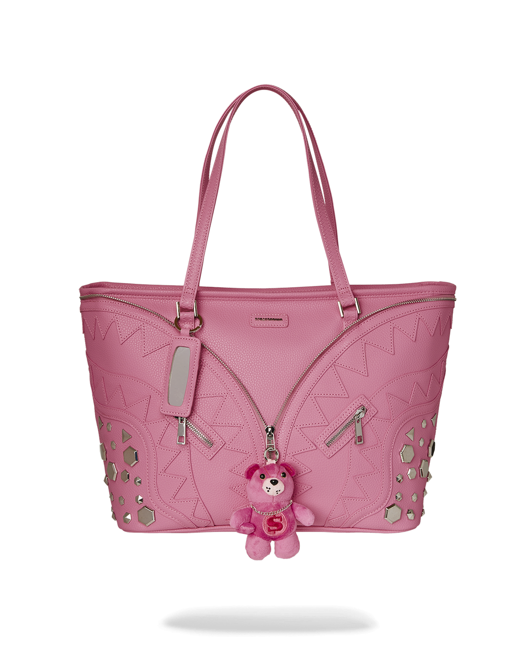 ZIPPER PINK PUNK TOTE