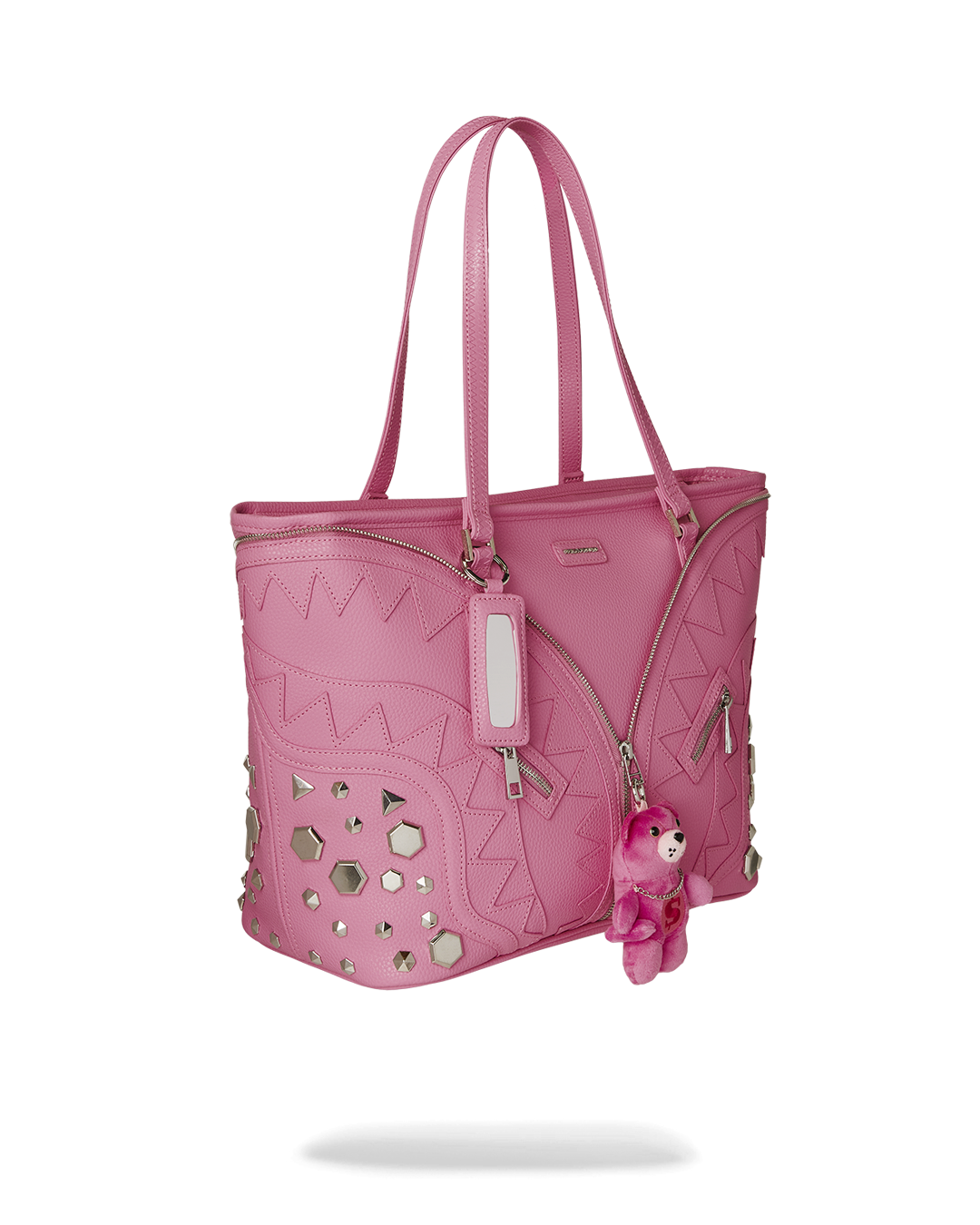 ZIPPER PINK PUNK TOTE