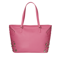 ZIPPER PINK PUNK TOTE