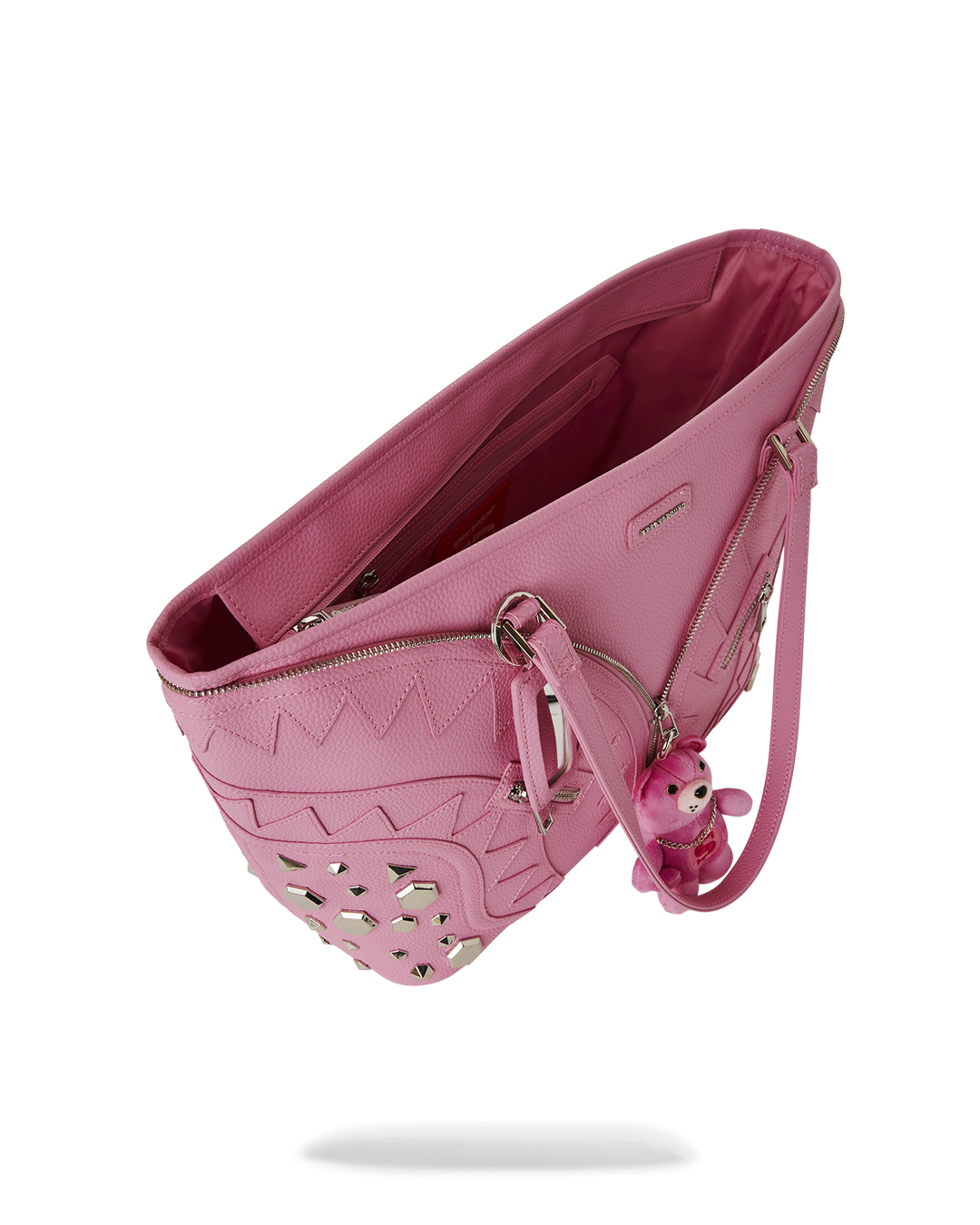 ZIPPER PINK PUNK TOTE