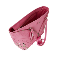 ZIPPER PINK PUNK TOTE