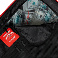 SPRAYGROUND® LUGGAGE PRINTED ZIPPER SHARK CARRY-ON LUGGAGE