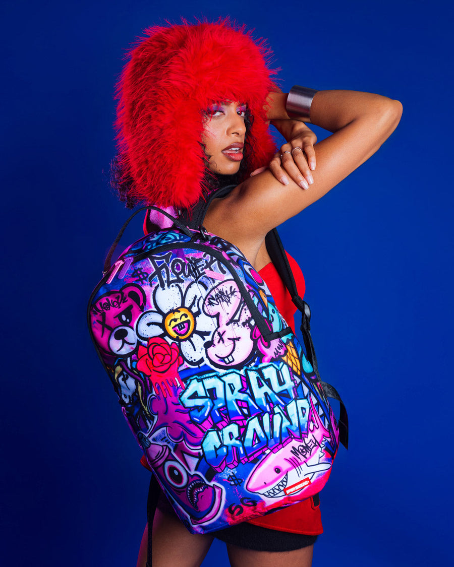 SPRAYGROUND® BACKPACK GRAFFITI PRINT DLXR BACKPACK