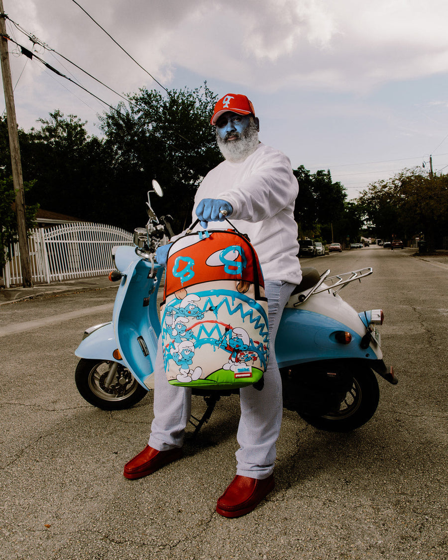 SPRAYGROUND® BACKPACK PAINTING SMURFS DLXR BACKPACK