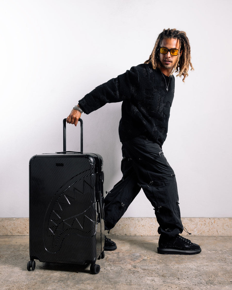 SPRAYGROUND® LUGGAGE CARBON FIBER SHARKITECTURE FULL-SIZE LUGGAGE